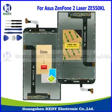 Genuine Original LCD Replacement For Asus ZenFone 2 Laser ZE550KL Z00LD LCD Touch Screen Digitizer Assembly