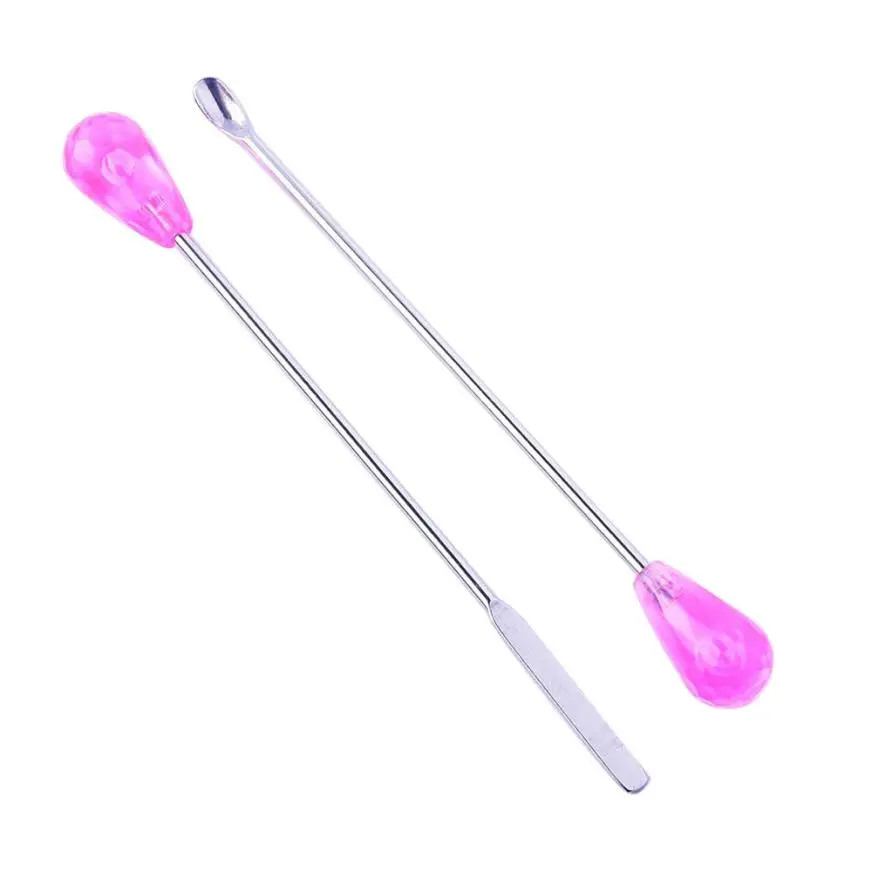 

2pcs Tattoo Ink Stick Stirring Rod HAICAR Fashion Stainless Steel Makeup Eyebrow and Lip Tattoo Ink Stick Stirring Rod Apr24