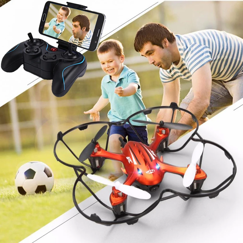 Buy Cheap JJRC H6W Video Footage Drone with Camera 2MP Real Time Mini FPV Quadcopter One Key Return 2.4GHz 4CH 6 Axis Gyro Headless Mode