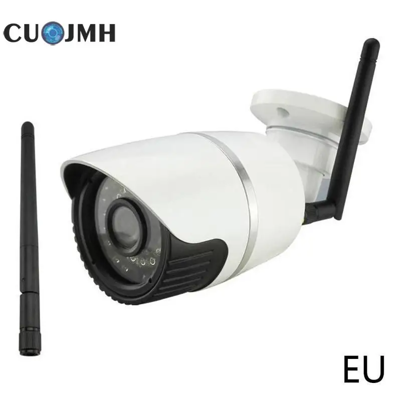 

EU Ip Camera Wireless Wifi Monitoring Hd Ir Night Vision Device Webcam Outdoor Waterproof Camera Wifi Ip Monitoring Camera