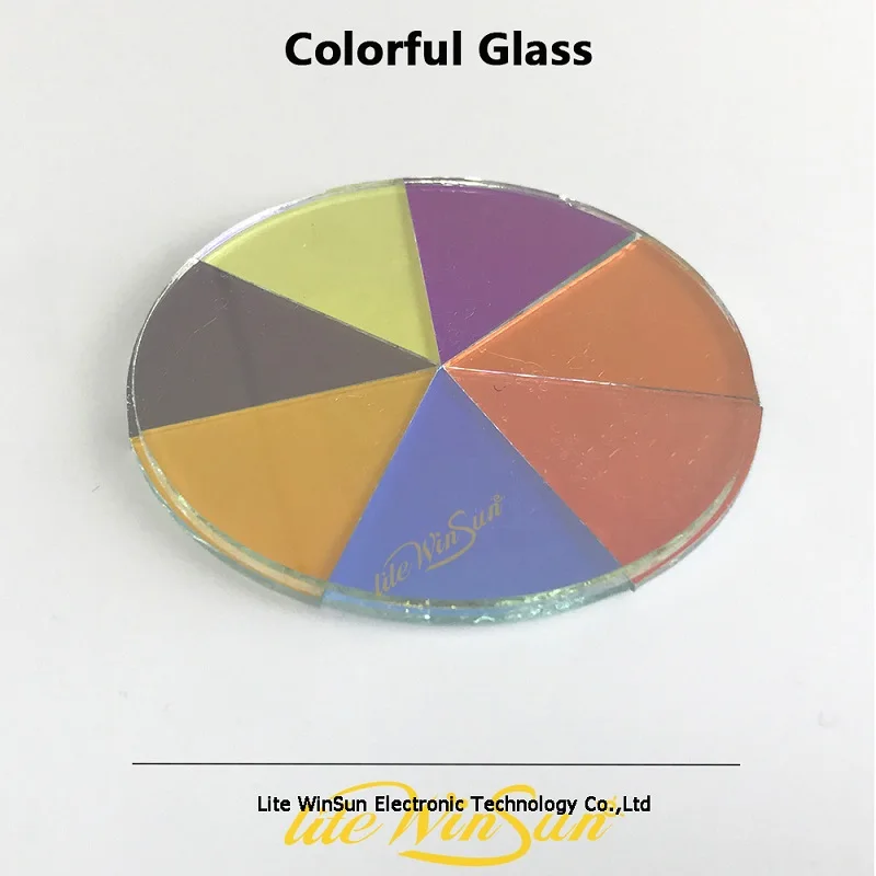 Colorful Glass frost glass