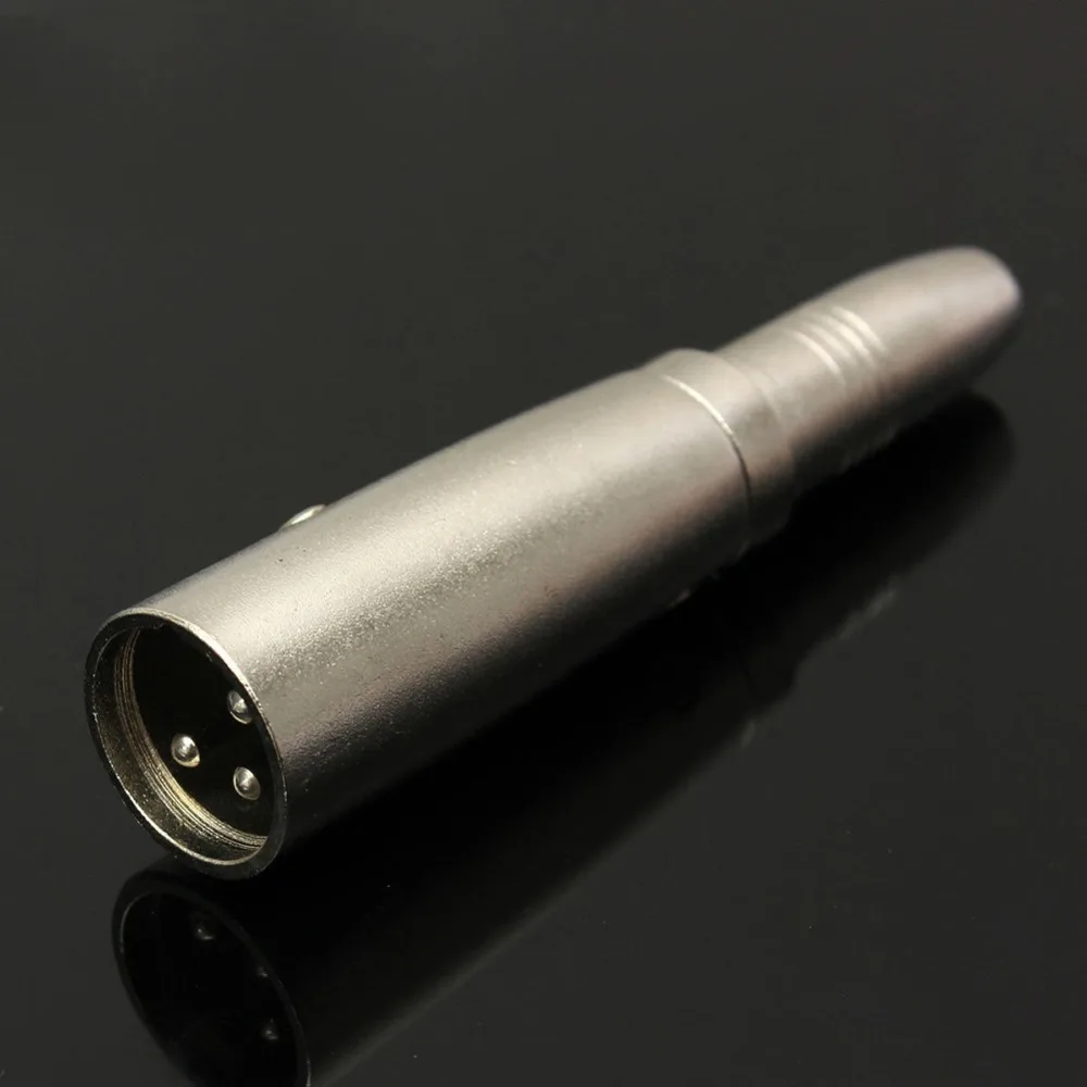 3pin XLR папа 1/4 &quot6 3/6 5 мм моно гнездо AUX разъем для микрофона Аудио Стерео адаптер