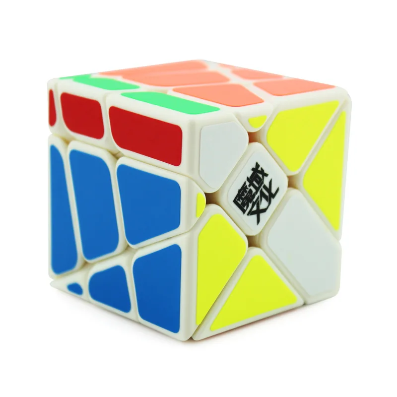 YJ MoYu Crazy Fisher Cube странная форма скоростной головоломка куб твист кубики Cubo Magico развивающие игрушки детский подарок