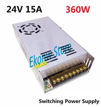 360W 24V 15A Switching Power Supply Factory Outlet SMPS Driver AC110-220V DC24V Transformer for LED Strip Light Module Display