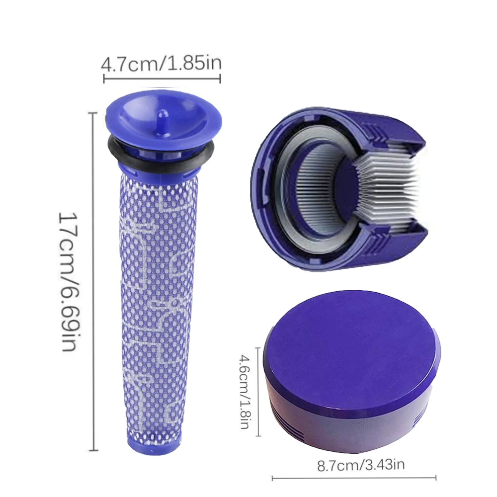 Replacement Washable Pre filter for Dyson V7 V8 Animal Absolute