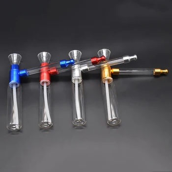 

1 Pcs Mini Fashion Glass Hookah Pipes Smoking Pipe Water Tobacco Pipe Filter Shisha Pipe Popular Narguile Removable and Washable