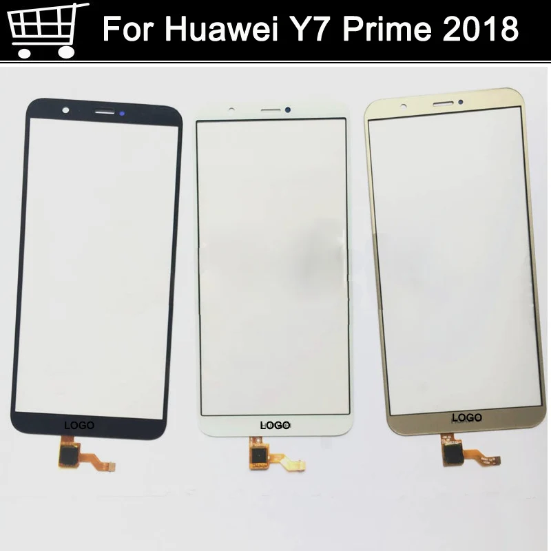 Для huawei Y7 Prime 2018 Сменный датчик цифрователя сенсорного ввода для Y 7 премьер