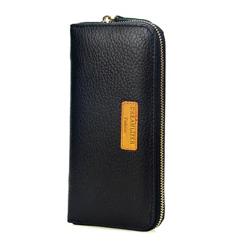 

2019 Luxury Male Leather Purse Men's Clutch Wallets Handy Male Bags Business Carteras Mujer Wallets Men Brown Dollar Price