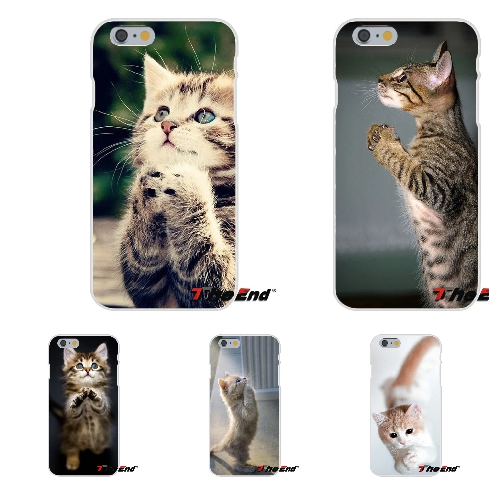 

Love Cute Praying Kittens Cats For Samsung Galaxy A3 A5 A7 J1 J2 J3 J5 J7 2015 2016 2017 Soft Case Silicone Cover