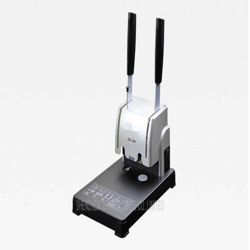 1 قطعة GD-30Y الكهربائية التجليد آلة والمالية أوراق ، وثيقة ، آلة تجليد المحفوظات ، دليل الحفر 1 قطعة GD-30Y الكهربائية التجليد آلة والمالية أوراق ، وثيقة ، آلة تجليد المحفوظات ، دليل الحفر