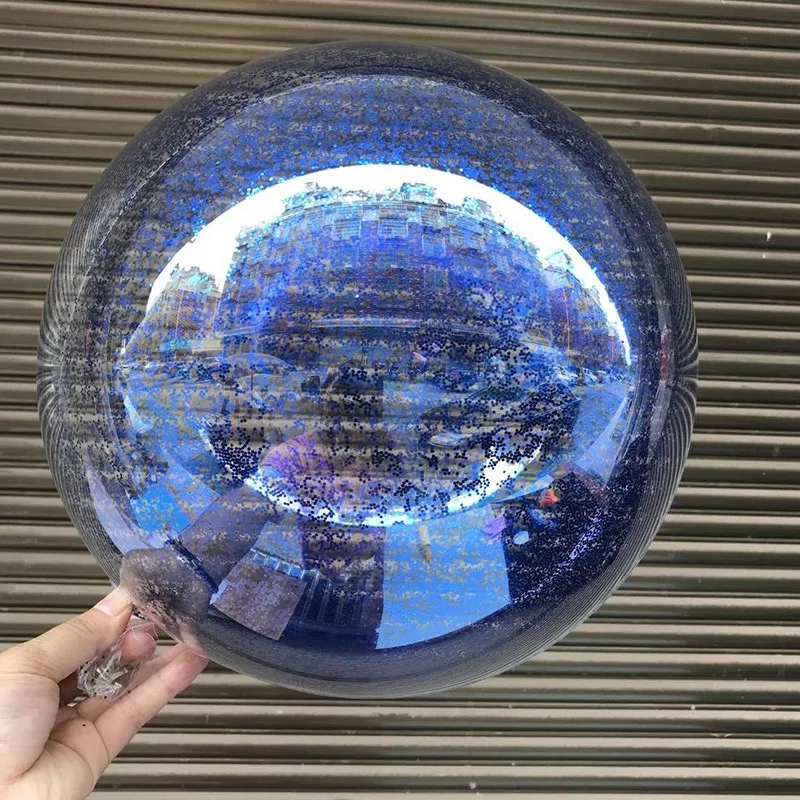 18 дюймов прозрачные DIY блестящие шары гелиевые шары большие Bobo круглые шары для украшения свадебной вечеринки