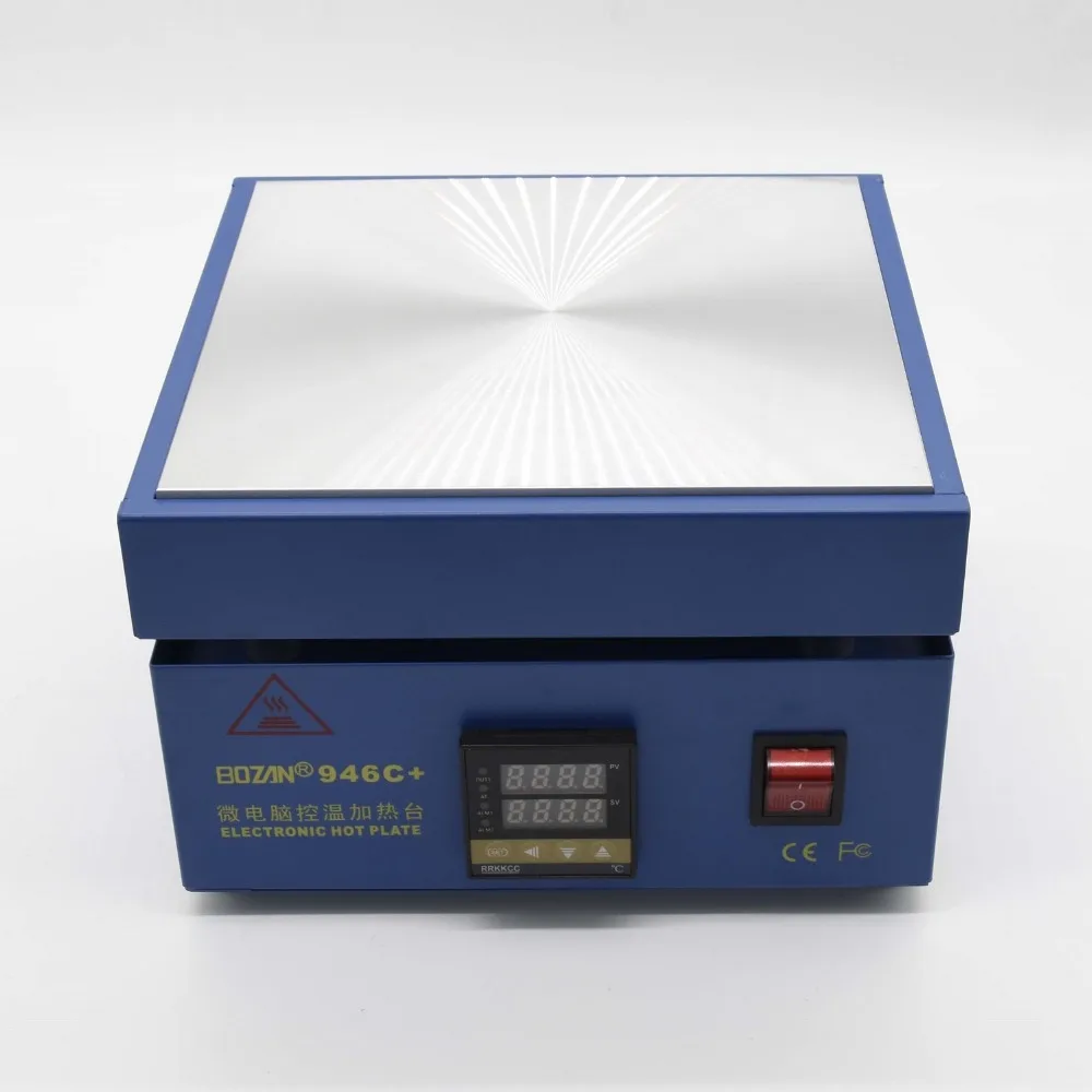 

Electronic Hot Plate Preheat LCD Display Digital LCD touch screen phone Pre Station for PCB SMD BGA IC separate heating plate