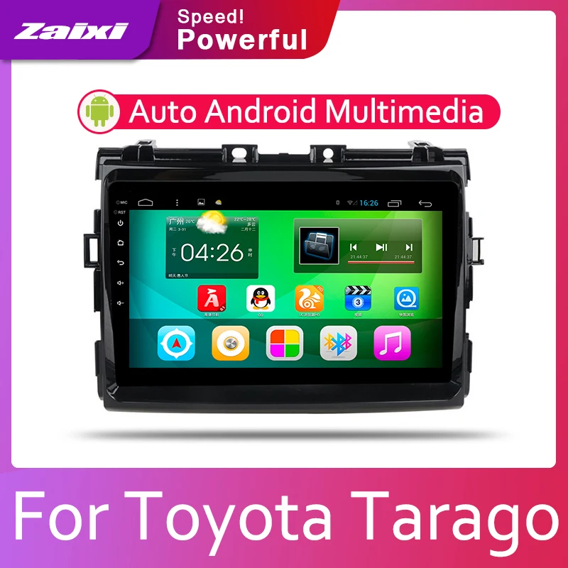 

ZaiXi 2din Car multimedia Android Autoradio Car Radio GPS player For Toyota Tarago 2006-2012 Bluetooth WiFi Mirror link Navi