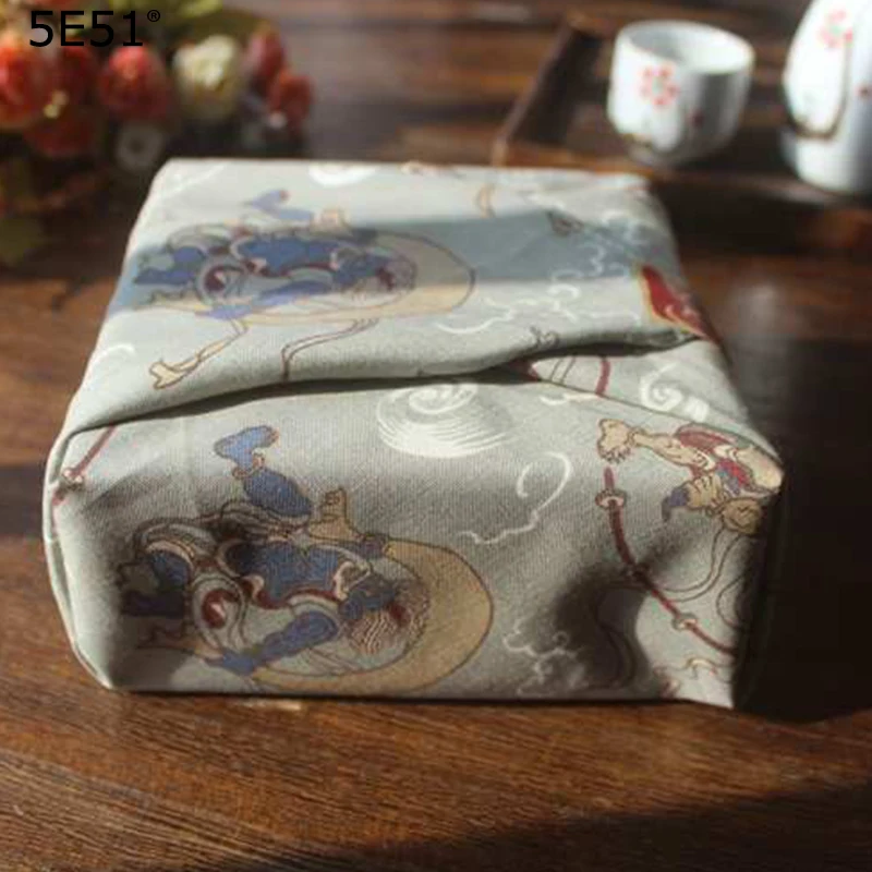  Men handkerchief furoshiki cotton 100%/Japanese style printed 35cm/Many uses