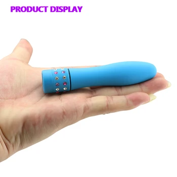 Man nuo Diamond Bullet Vibrator G-Spot Massager Sex Toys for Women Female Masturbator Adult Products Vibrating Dildo 2