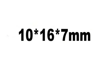 Id 10 мм Диаметр 16-20 мм NBR сальник - Цвет: Коричневый
