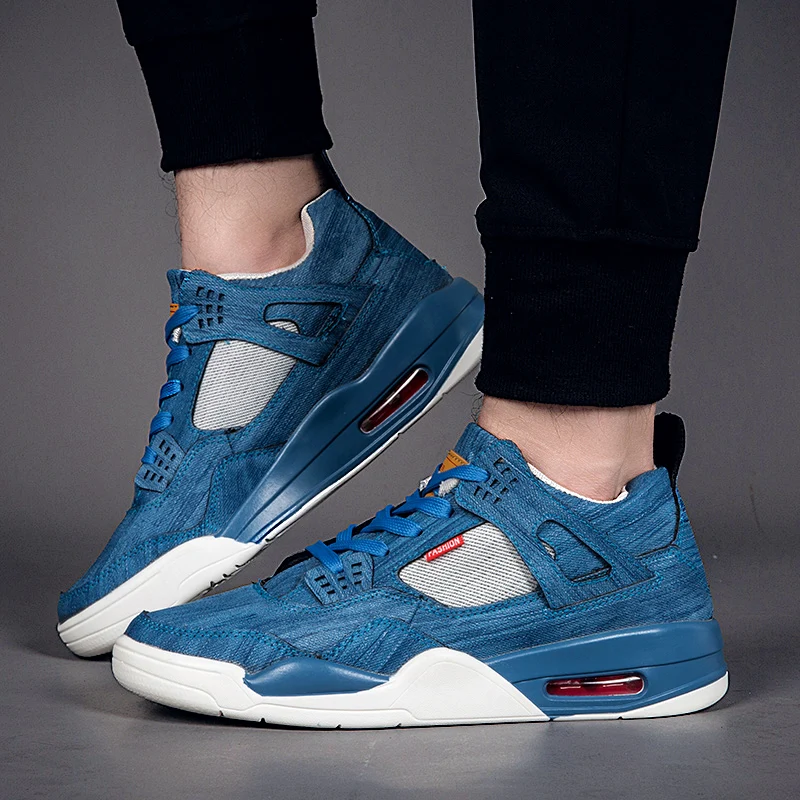 

Man Light Jordan Basketball Shoes Breathable Anti-slip Basketball Sneakers Men Lace-up Sports Gym Ankle Boots Shoes Basket Homme