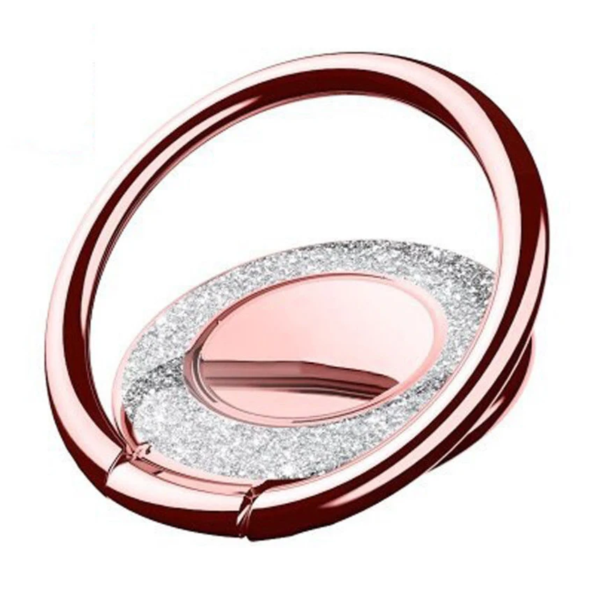 

Bling Glitter 360° Finger Grip Metal Ring Stand Holder Bracket for Cell Phone