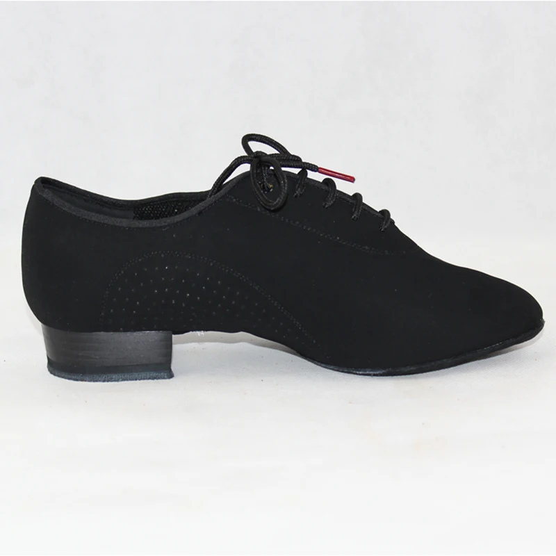 Sneakers Salsa Dance Shoes Men Square Dance Social Ballroom Latin 309 Modern Canvas Hot Oxford Cloth Heel 2.5 CM Lace Non-slip 5