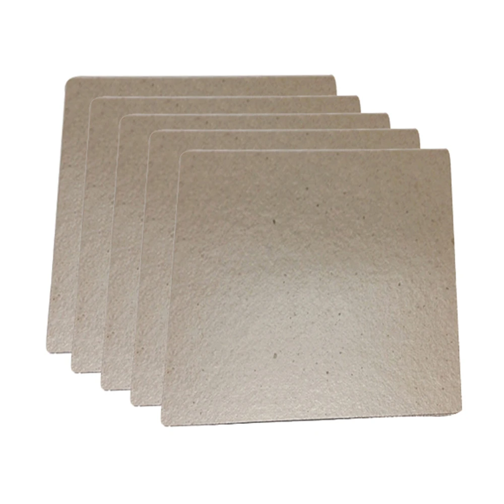 5pcs For Midea Microwave High Quality Microwave Oven Repairing Part 120x130mm Mica Plates Sheets