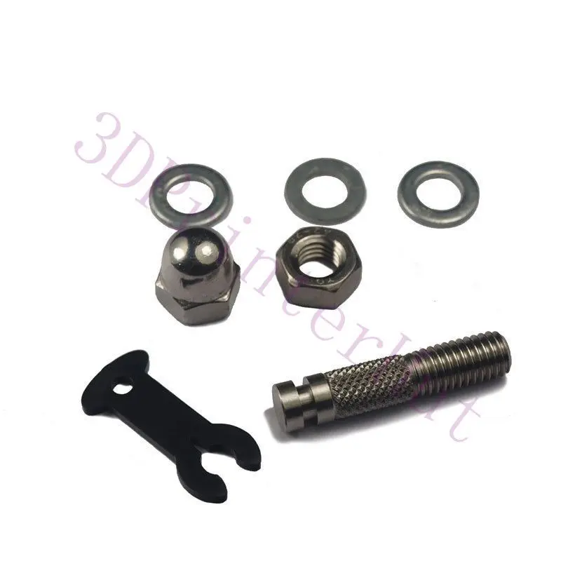  Ultimaker Original 3D Printer Feeder Knurled Drive Bolt Kit Feeding Parts 304 Sstainless Steel CNC 3D Printer Parts 