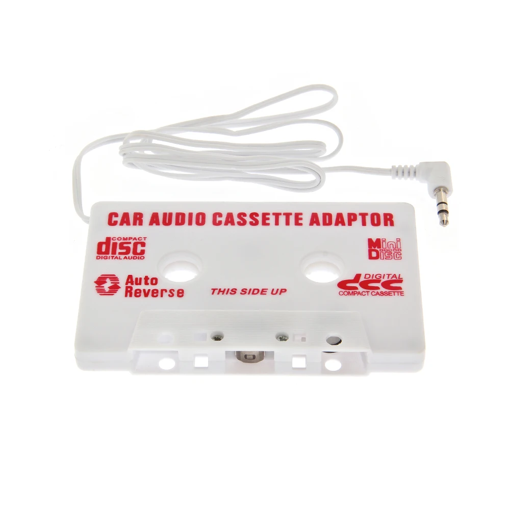 For Iphone Ipod MP3 AUX CD 3.5 MM Auto Car-styling SE 21 AUTO Universal Car Cassette Tape Audio Adapter Stereo Converter