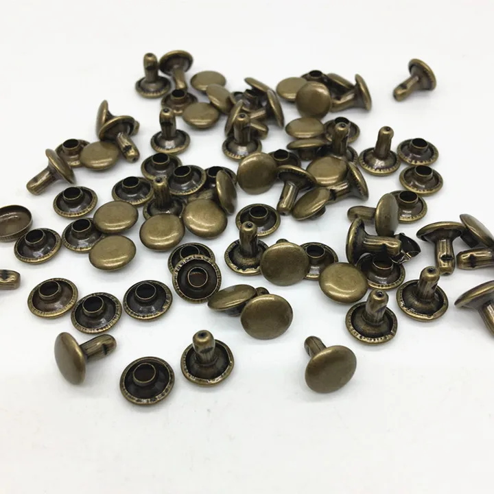 

100 sets 8 mm 6mm Spikes Studs Screw Rivets Spike for Shoes Belt Bag leather craft
