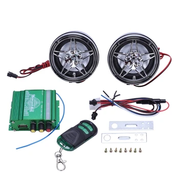 

Motorcycle Scooter Alarm Audio Speakers Mp3 Music Player Tf Card Usb Fm Radio Stereo Amplifier For Honda Yamaha Suzuki Kawasak