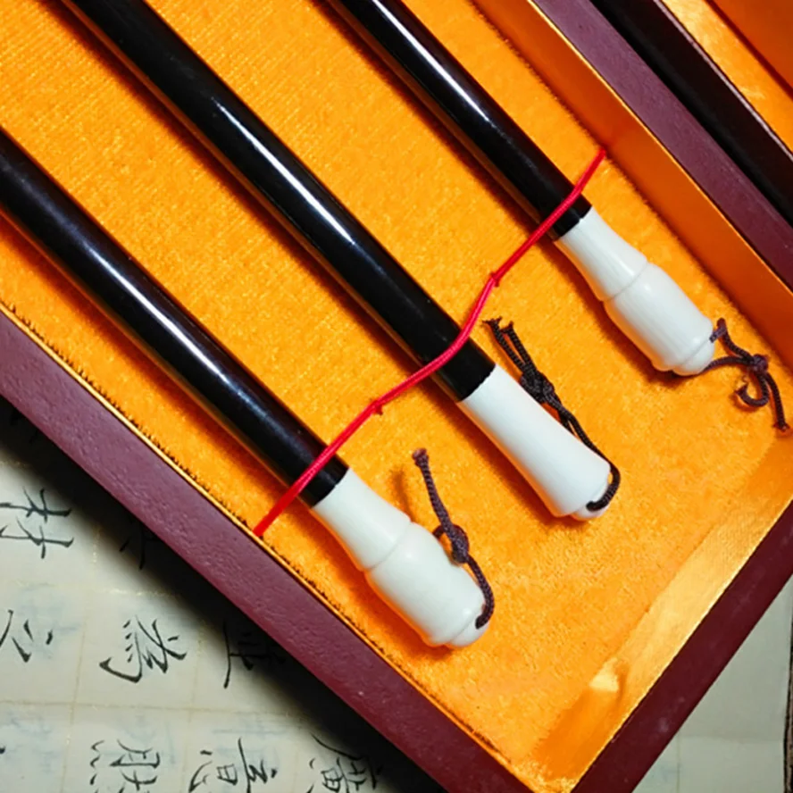 3 pçsset TOP Chinês Caligrafia pen Brushes