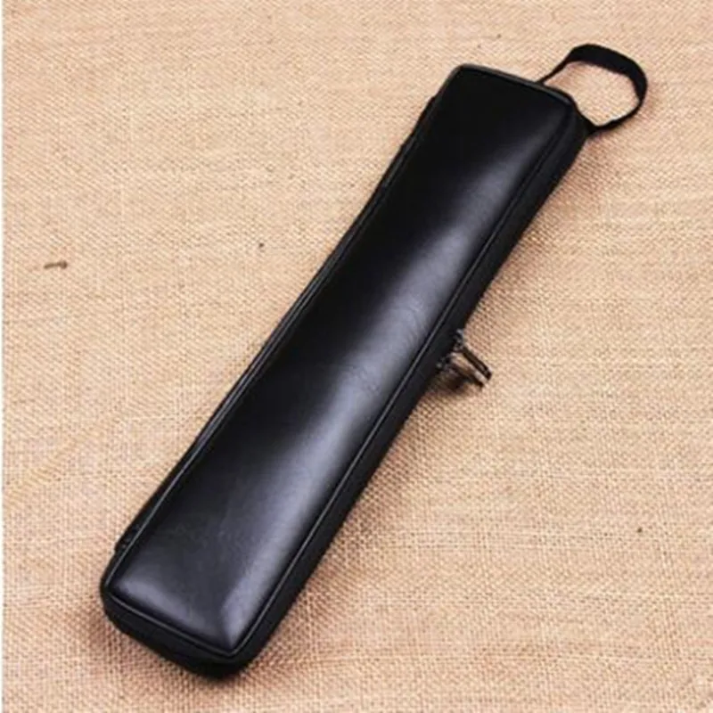 

High Quality portable 1 2-section Flute Bag double zipper PU case thick shockproof flute accessory gig cover for CDEFG key flute
