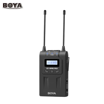 

BOYA RX8PRO Microphone Receiver Operation range can reach up to 100m/328ft Compatible for BOYA BY-WHM8 Pro Wireless Handheld Mic