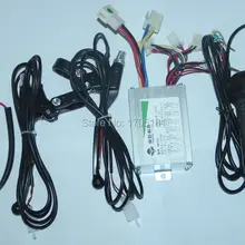 48 в 800 Вт регулятор двигателя рычаг тормоза Ручка Бар и ключ зажигания переключатель и 48 В дроссельная ручка ручки со светодиодным дисплеем скутер