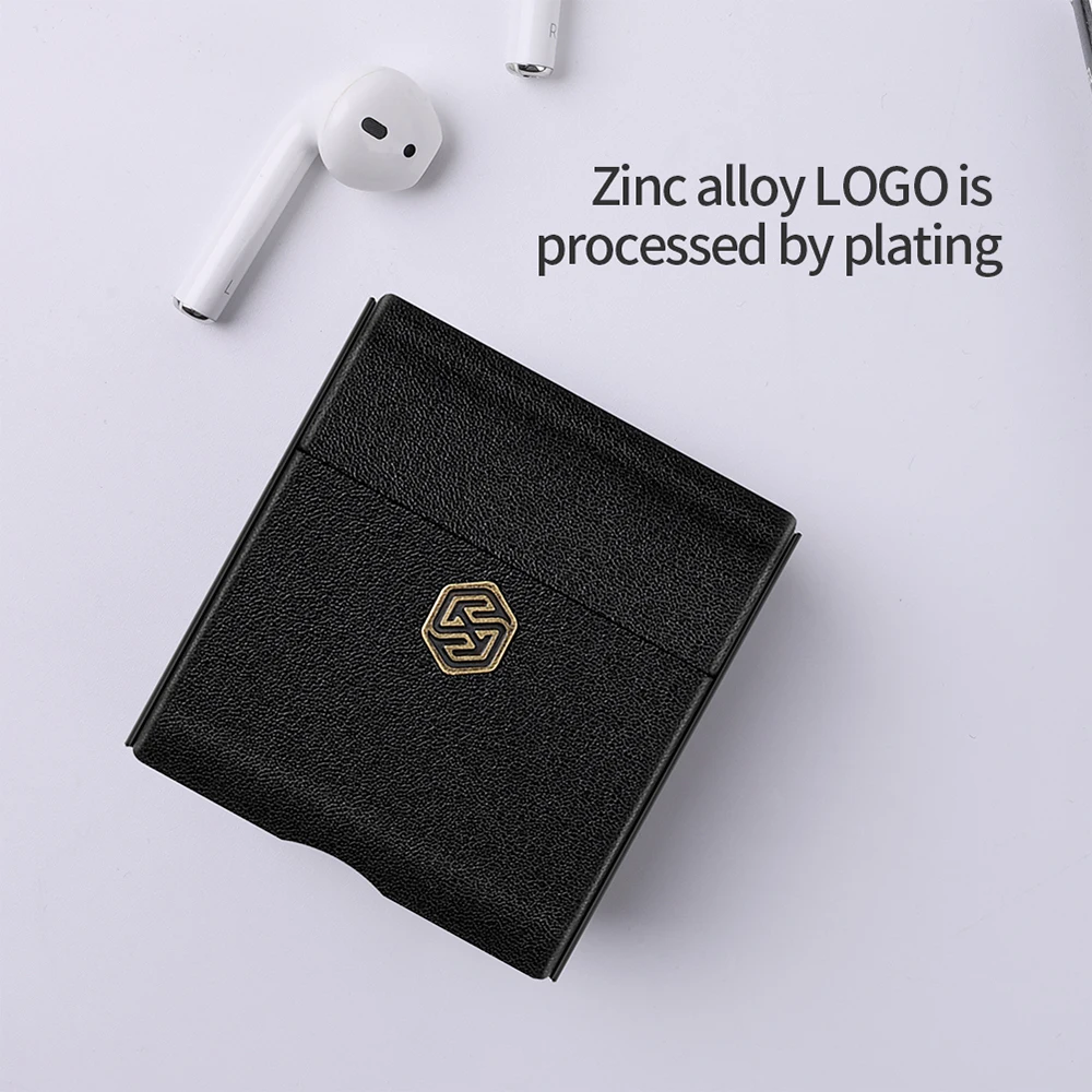 For Airpods 2 Case Protective PU Leather Flip Cover (9)