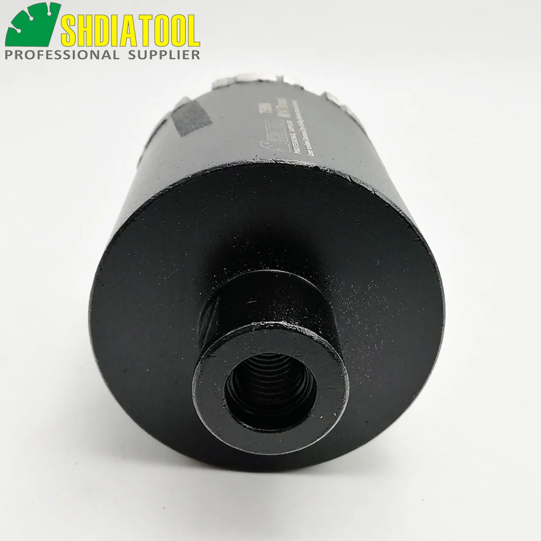 SHDIATOOL 1pc M14 Dia75mm Laser Welded Diamond Dry Drilling Core Bit With Side Protection Hole Saw Hard Granite Marble Drill Bit