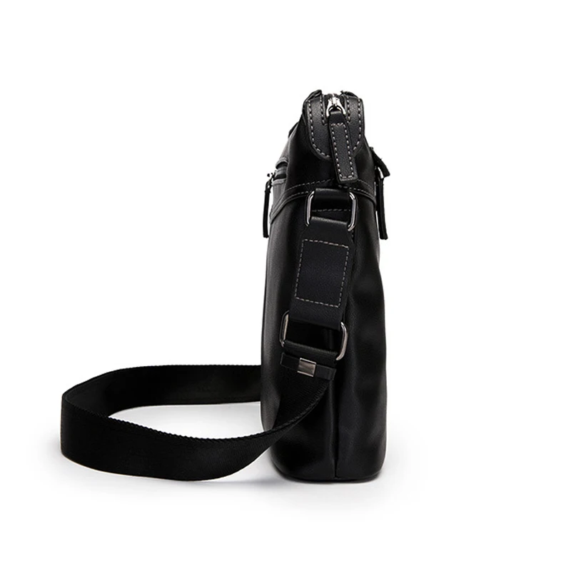 VIDENG POLO 2018 New Arrival Casual Small Crossbody Shoulder Bag Male Business Messenger Bags Brand Leather Men's Bolsa