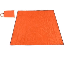 Пляжное одеяло брезент Водонепроницаемая скатерть для пикника кемпинга 200x200 см складное одеяло походный матрац для пикника залива игровой коврик 5 шт