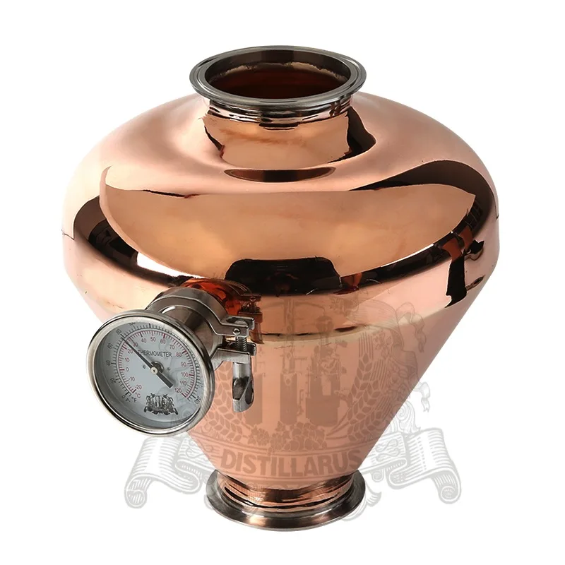 

Tri-clamp Copper onion head 4"(102mm)OD119 x 4"(102mm)OD119 with tri-clamp 3/4"(19mm) OD50.5