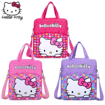 

Hello Kitty Bag Children's Cartoon Cute Baby Backpack Kawaii Large KT Bags Waterproof Boy Girl Schoolbag Learning Bag Plush