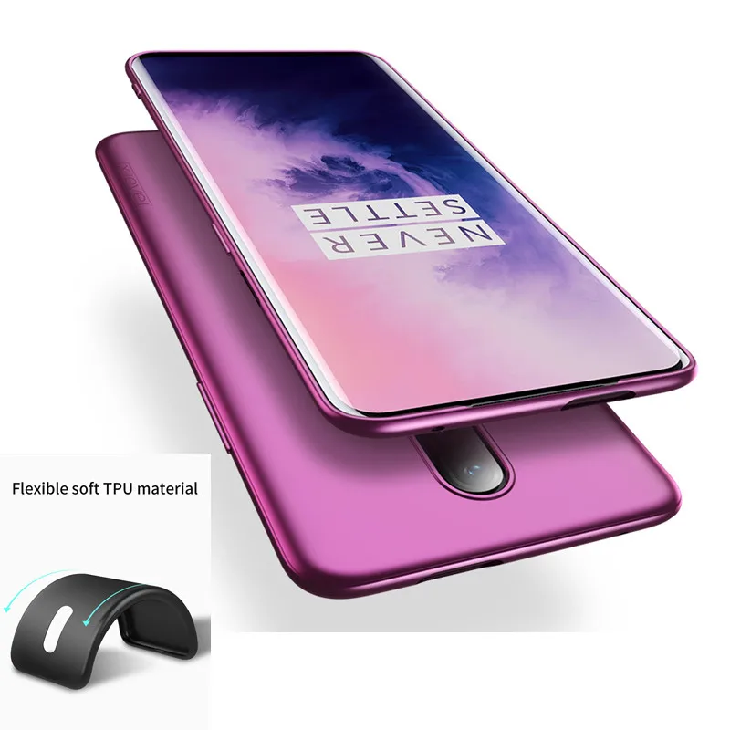 Чехол X-level из мягкого ТПУ для OnePlus 8T/Nord 7 /7 Pro/7T/7T Pro двойная тонкая задняя матовая