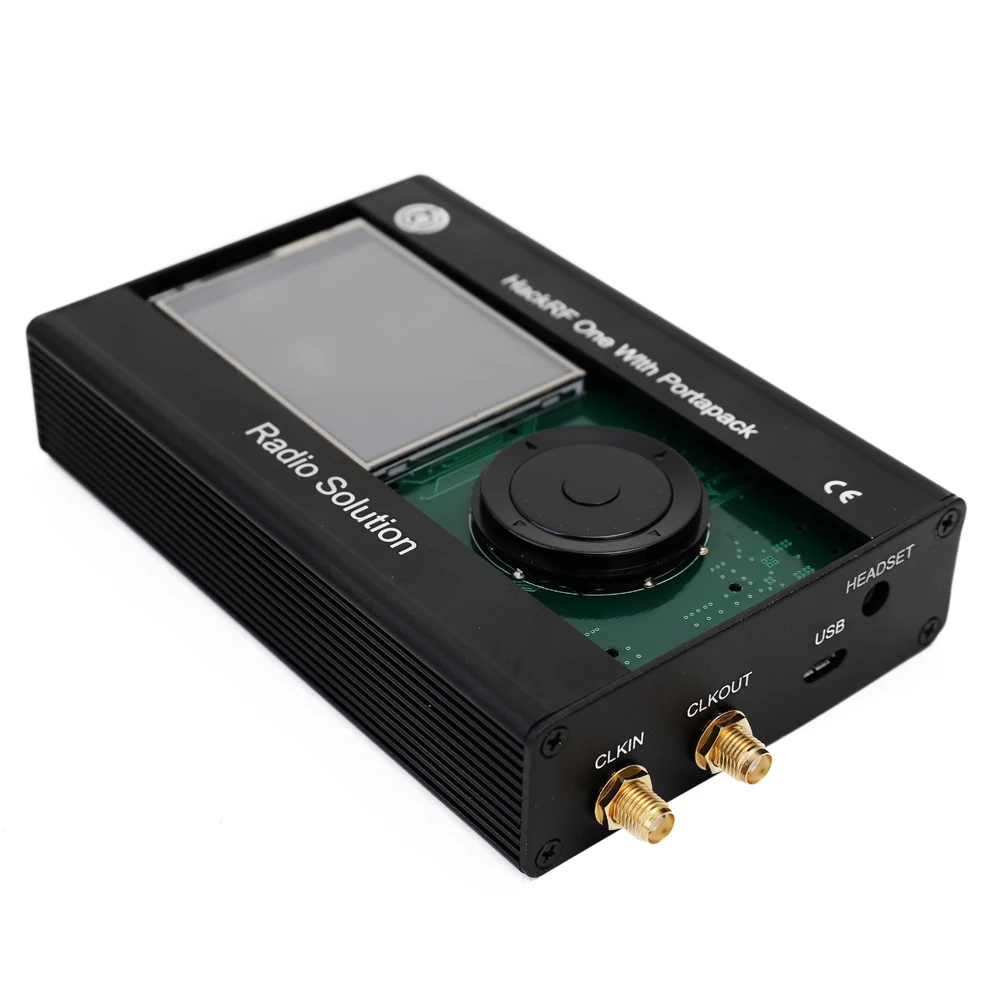 

240 * 320 RGB LCD 2.4 inch Latest Version Portapack with 0.5ppm TCXO GPS Clock for HackRF One SDR Software Defined Radio
