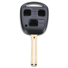 Car 3 Button Short Uncut Blade Remote Key Shell Replacement Case for Lexus IS200/300 GS300/400/430 LS200/400 RX300 Car 3 Button Short Uncut Blade Remote Key Shell Replacement Case for Lexus IS200/300 GS300/400/430 LS200/400 RX300