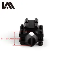 Lambul Универсальный Тактический с одной стороны ткач планка Пикатинни для винтовки бочка крепление крепления для охотничьих прицелов аксессуары