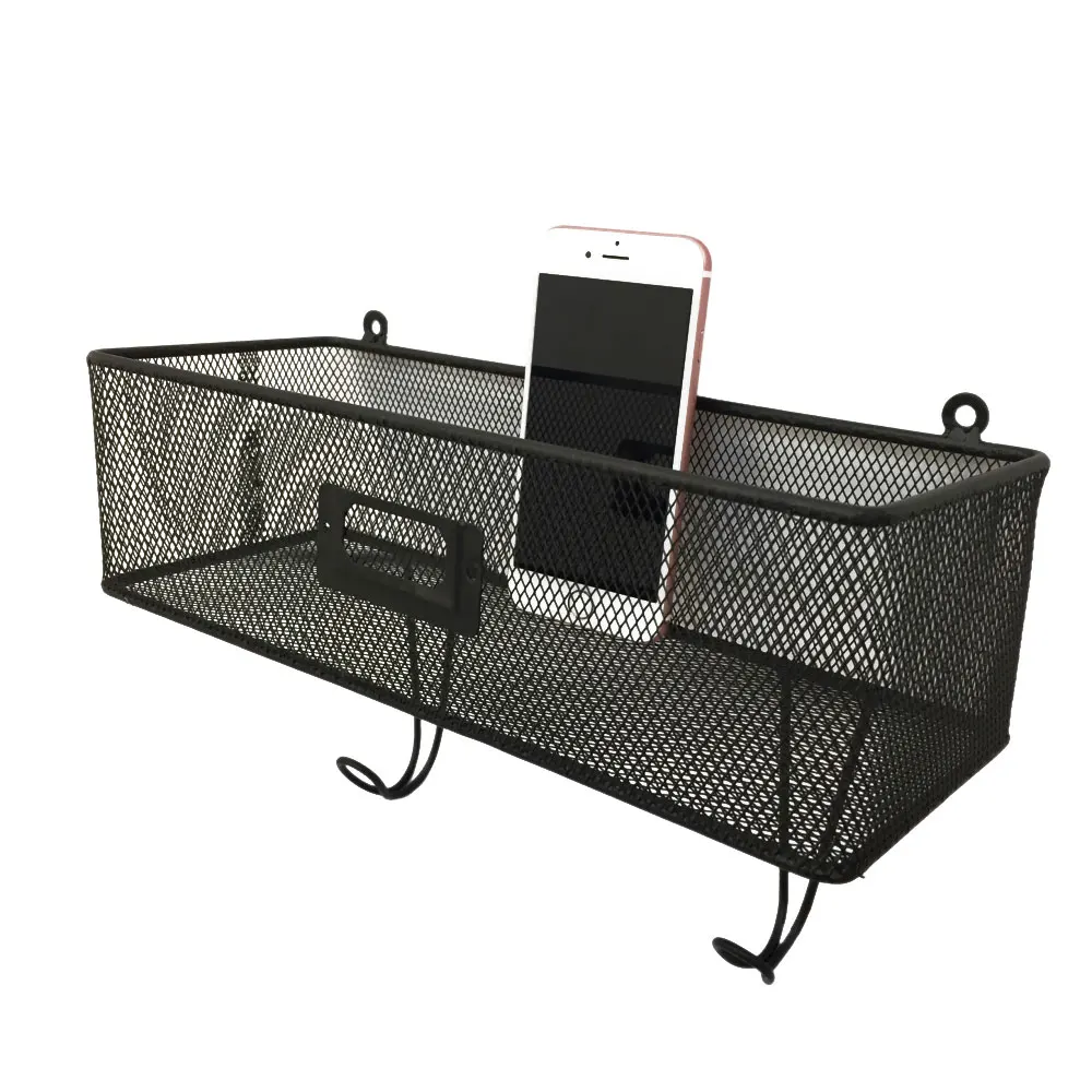 

Wall Mount & Mail Key Rack Black DNJ998