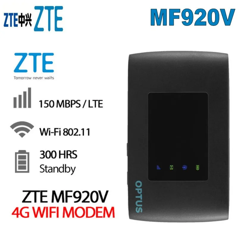 

Unlocked 4g modem NEW ZTE MF920V 4G Wi-Fi Modem Pocket WiFi Router