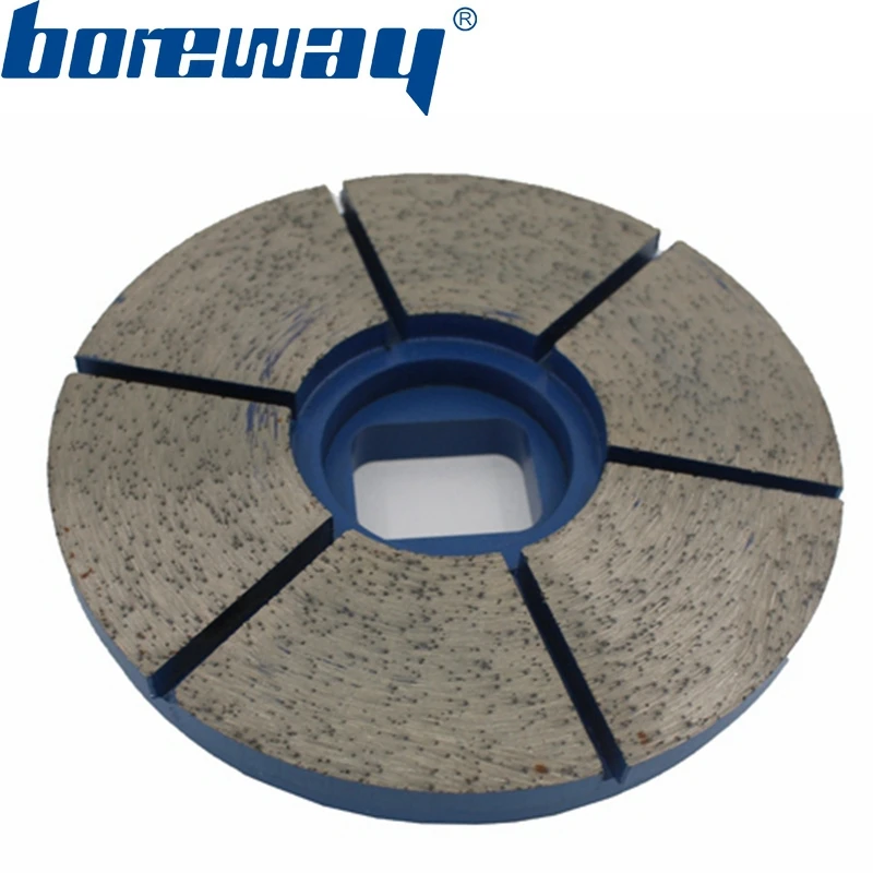 

D125x37.5x7T 50# Diamond Metal Snail Grinding Wheel For Chamfering Granite Marble Stone