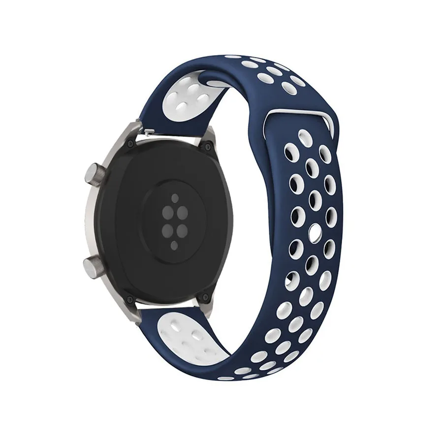 22 мм ремешок для часов HUAWEI WATCH GT GT2 спортивные часы силиконовый мягкий Смарт