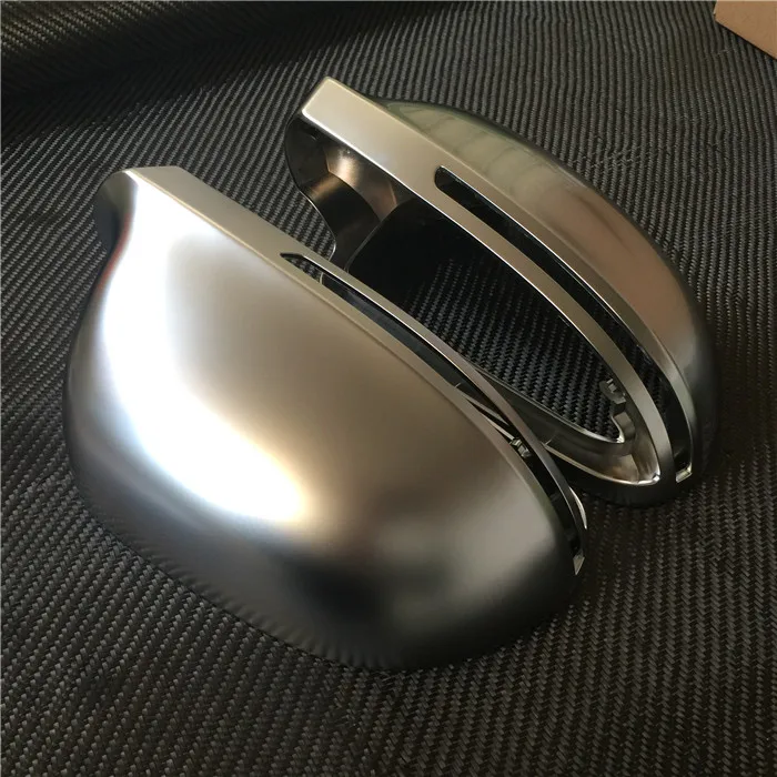 Chrome Rearview Mirror Shell For Audi A4 B8 Q3 A6 C6