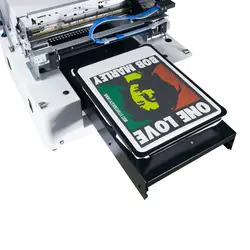 Экспресс-доставка прямо на одежде принтер A3 Размер футболка печатная машина с бесплатной Rip программного обеспечения