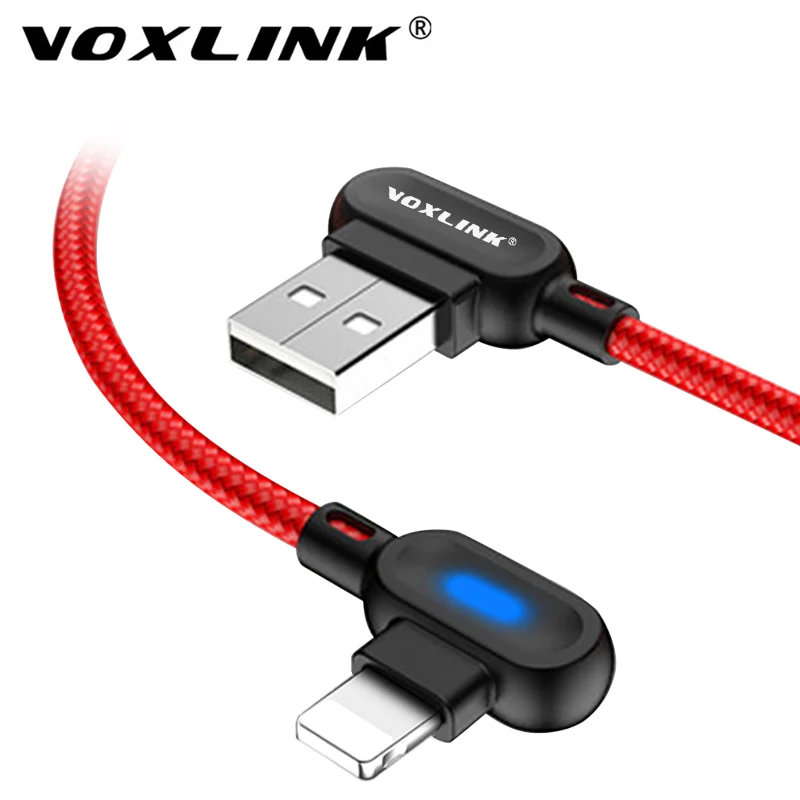 

VOXLINK 5V 2.4A USB Cable for iphone X XS XR Fast Charging Sync Data USB Cable For iphone xs max 8 8Plus 7 6 6s ipad mini