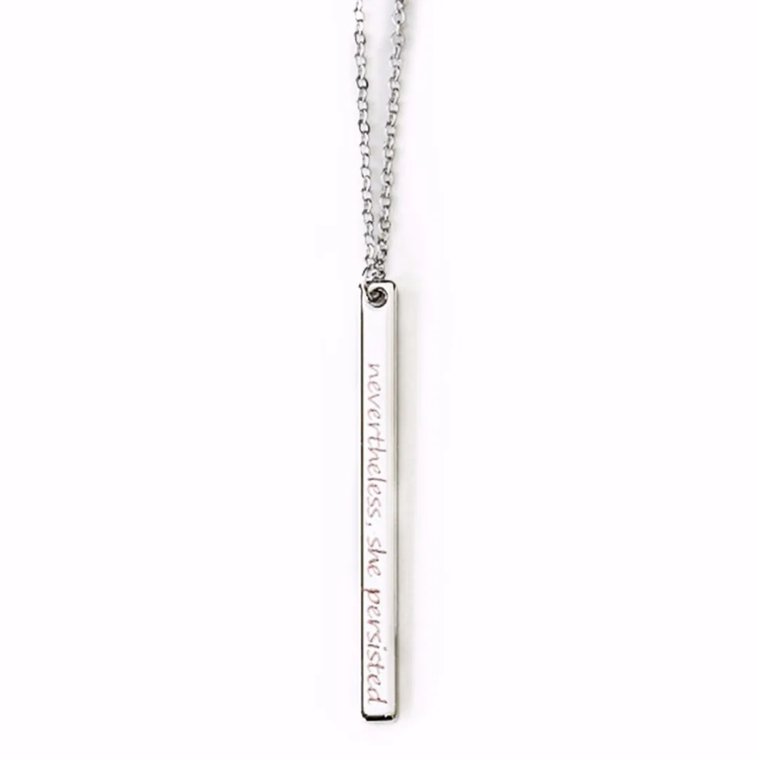 Men Women Personalized Pendant Necklace Custom Engrave Name Date Bar Necklace erkek kolye Fashion DIY Jewelry 2019 Shellhard